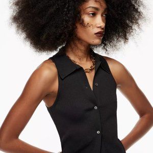 NWT Black Aritzia Babaton Stovall Sweater, size S